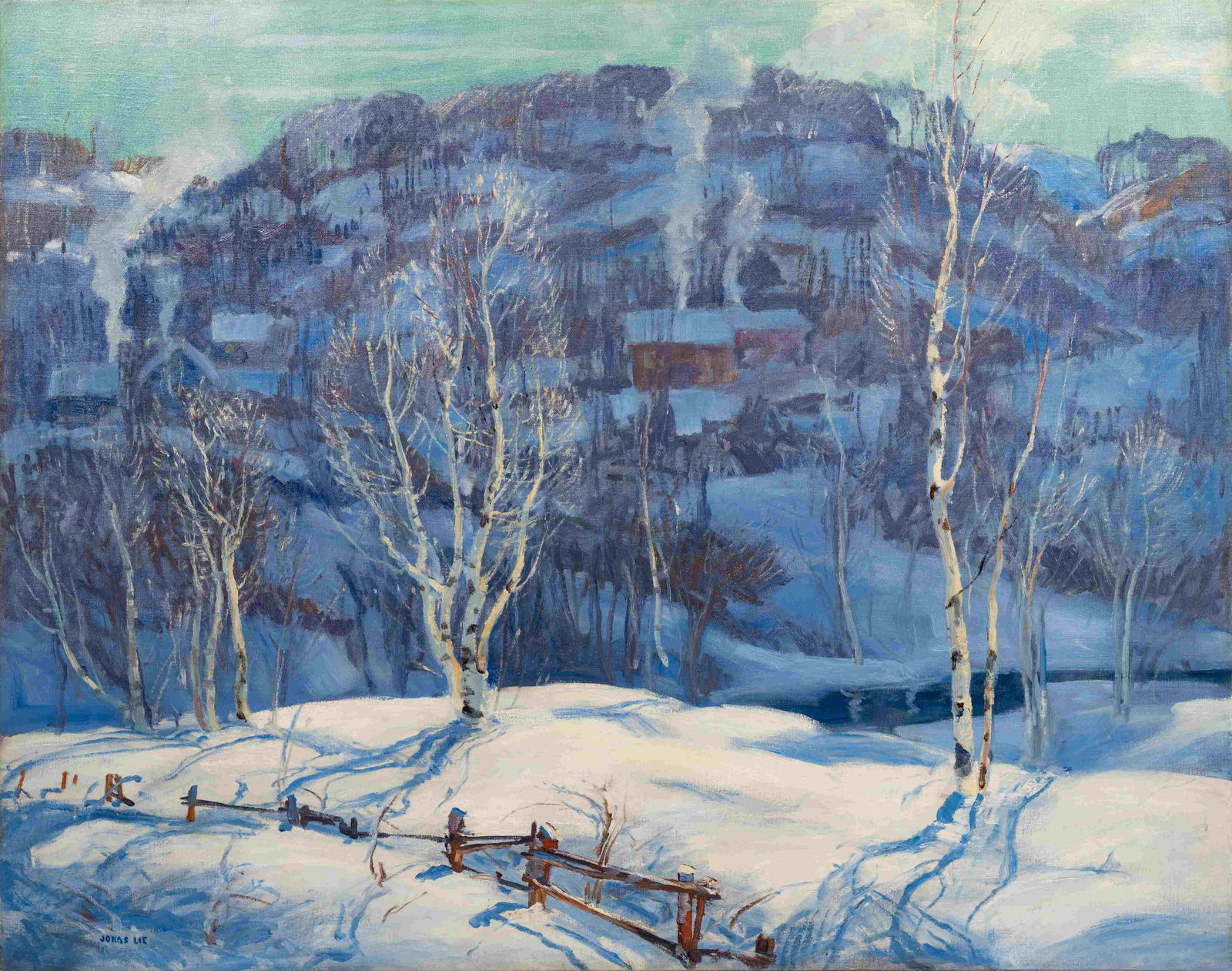 Jonas Lie (American/Norwegian, 1880-1940) Frosty (1 of 5)