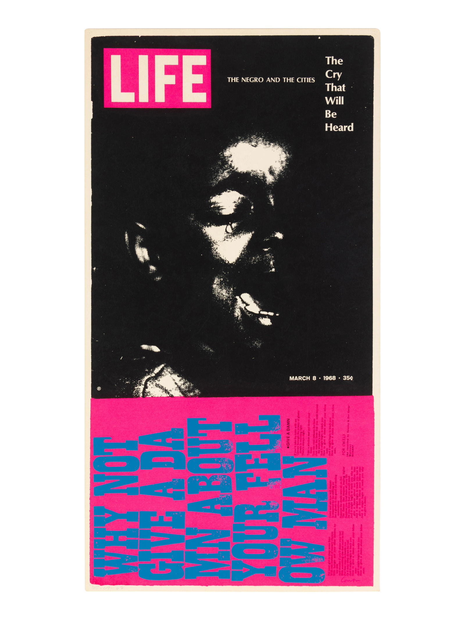 Corita Kent (American, 1918-1986) The Cry That Will Be (1 of 4)