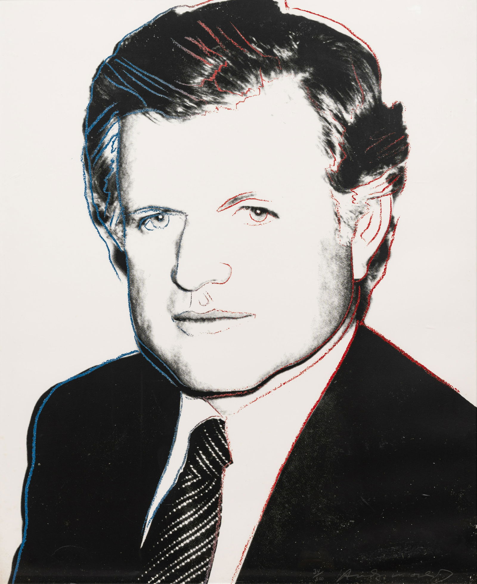 Andy Warhol (American, 1928-1987) Edward Kennedy, 1980 (1 of 4)