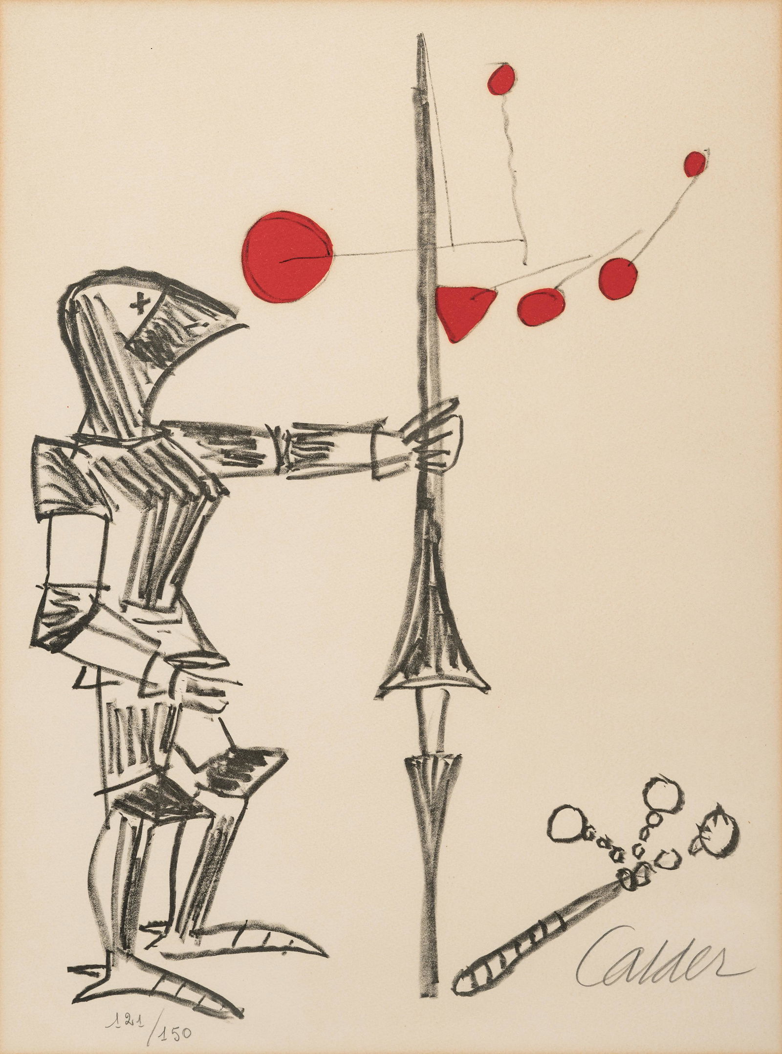Alexander Calder (American, 1898-1976) Noble Cavalier (1 of 5)
