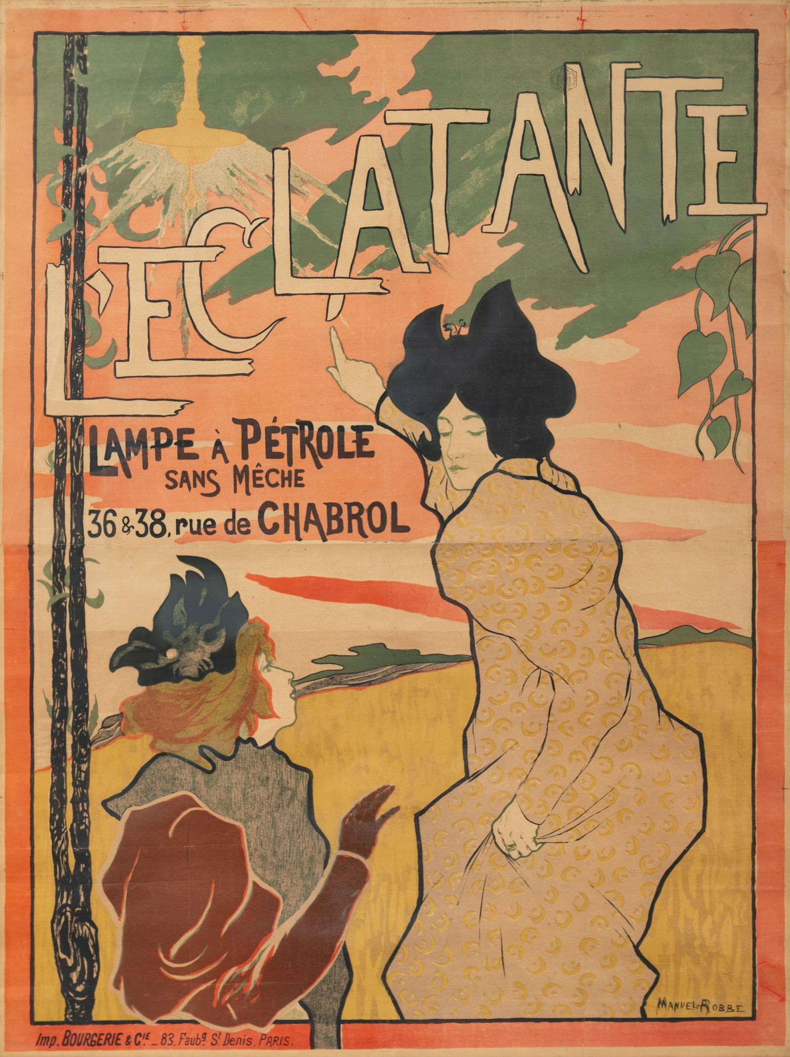 Manuel Robbe (French, 1872-1936) L'Eclatante, 1895 (1 of 5)