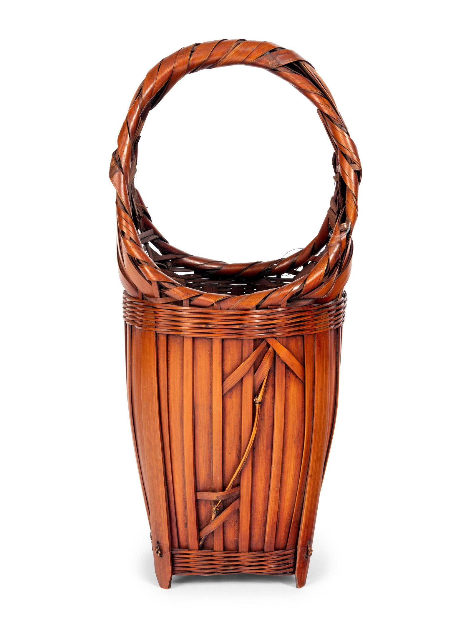 A Bamboo Flower Arranging Basket (1 of 3)