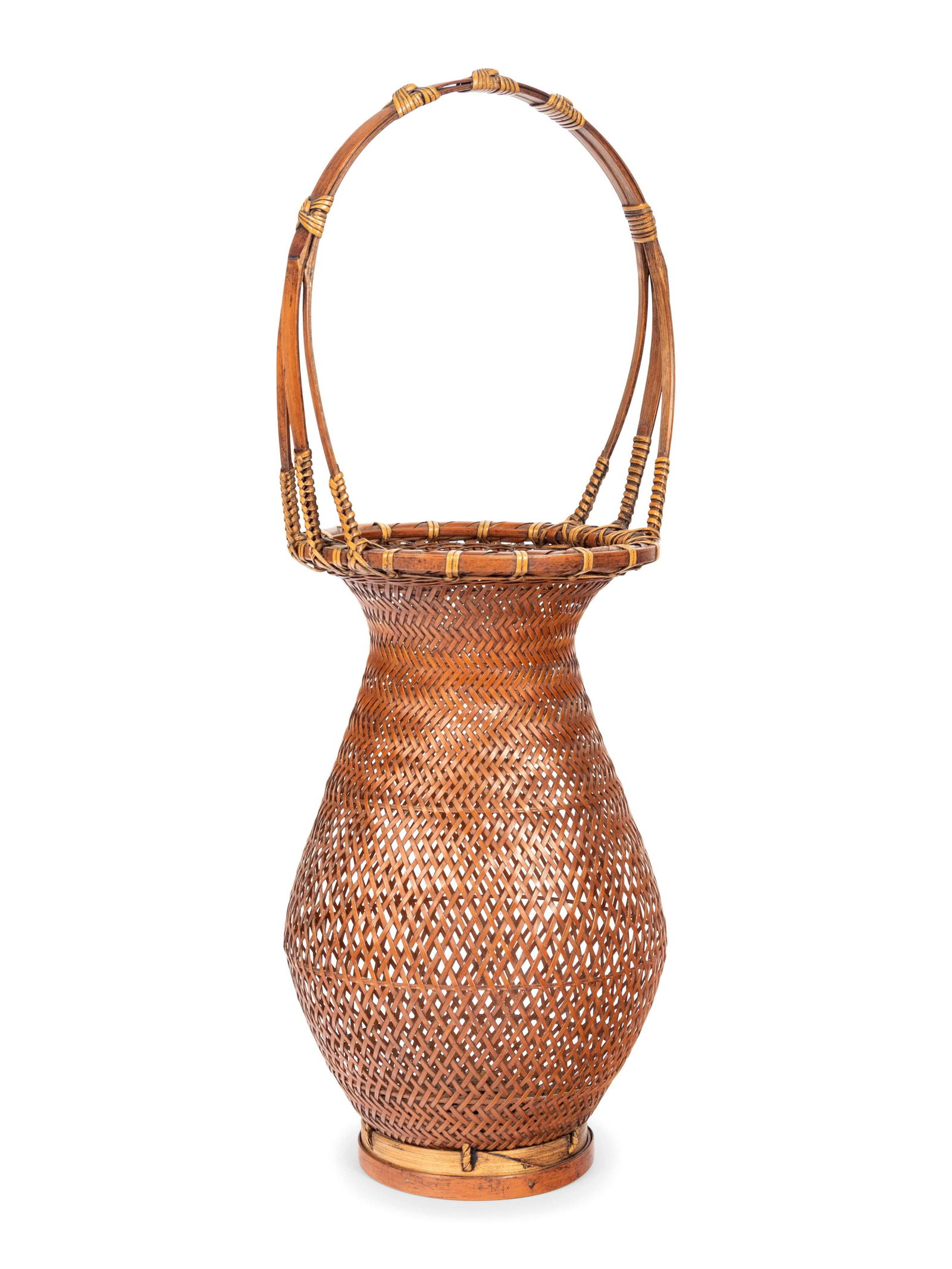 A Bamboo Flower Arranging Basket (1 of 2)