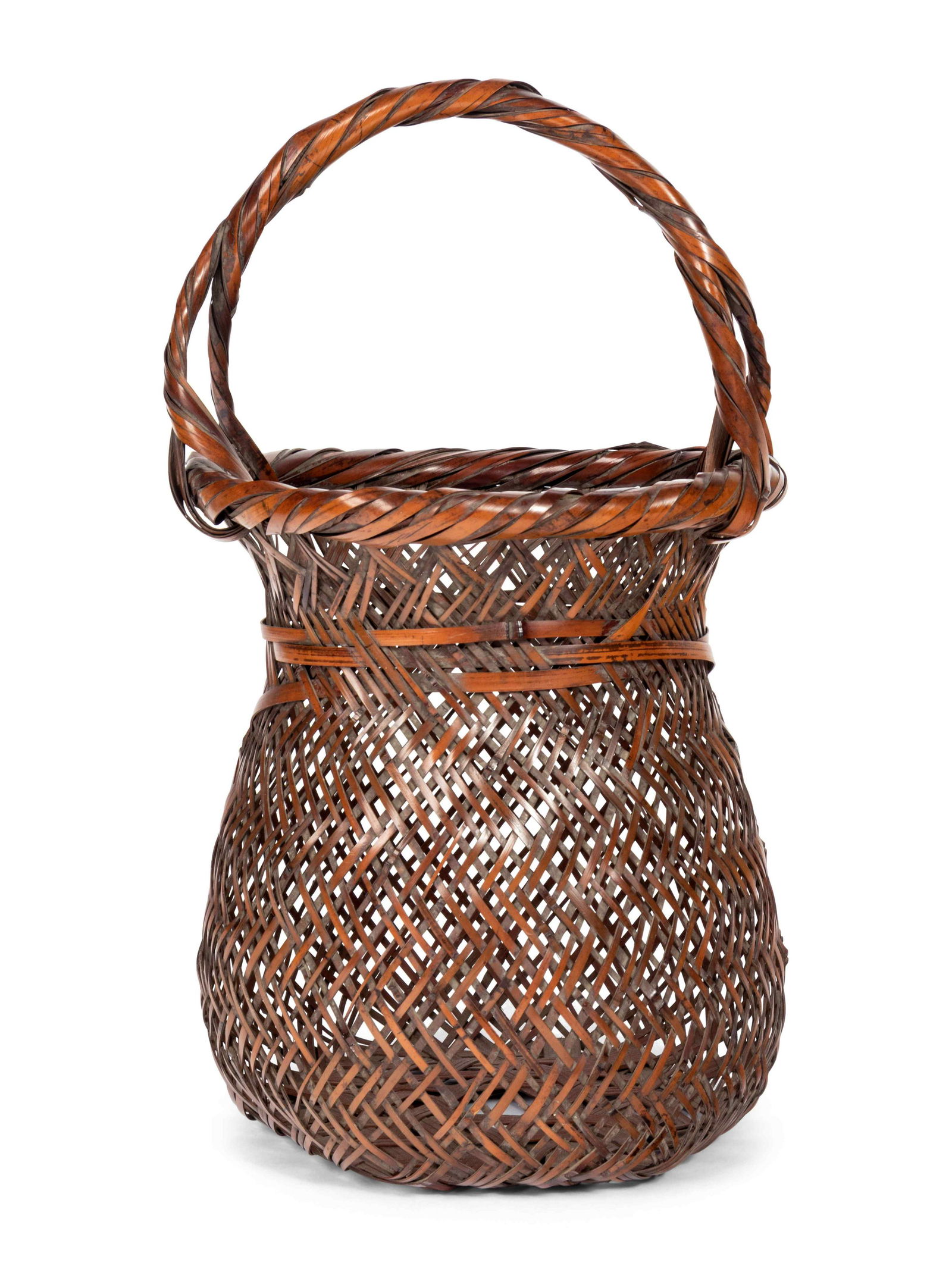 A Bamboo Flower Arranging Basket (1 of 2)