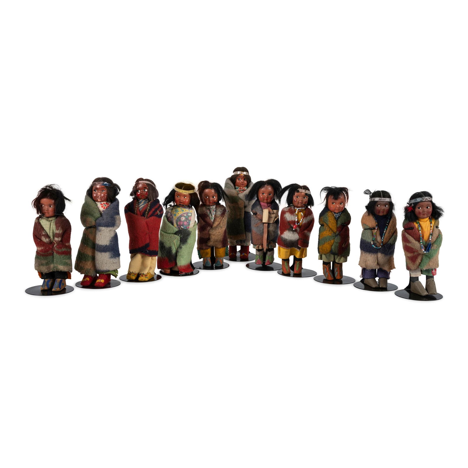 Group of Skookum Dolls, PLUS (1 of 6)