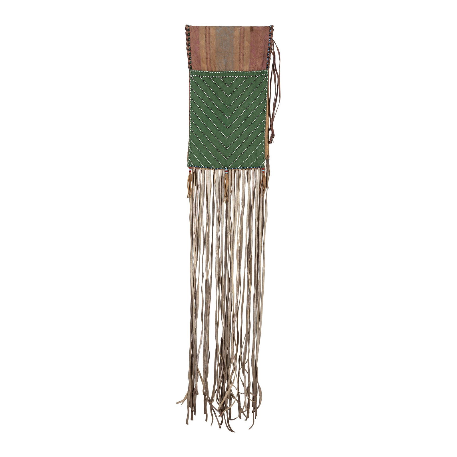 Plateau Beaded Hide Saddle Bags (1 of 2)