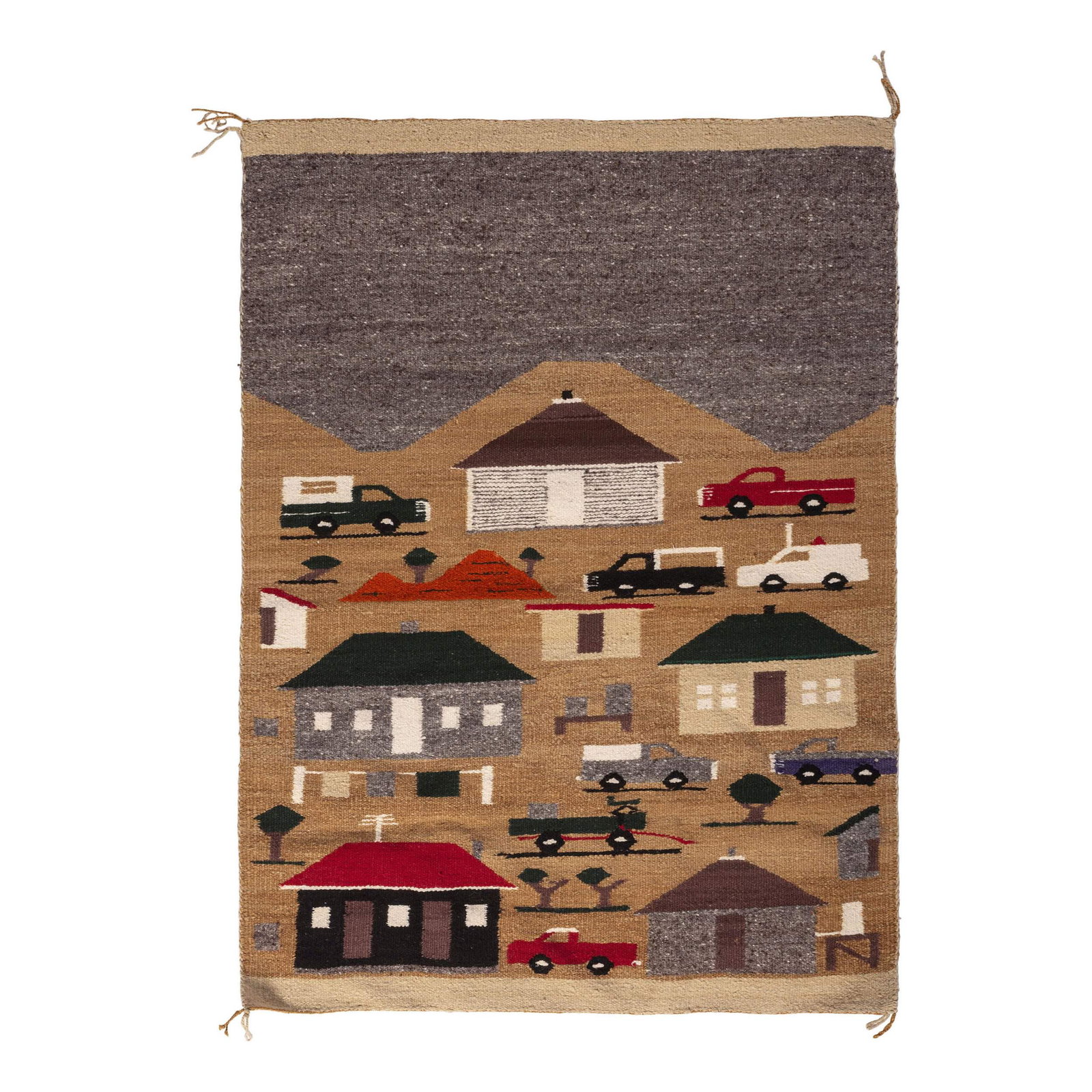 Navajo Pictorial Weaving / Rug (1 of 2)