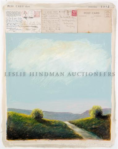 Carol Anthony, (American, b.1943), Yesterday 1941, 1978: Carol Anthony (American, b.1943) Yesterday 1941, 1978 mixed media collage signed and dated 78 (lower right) 30 x 25 inches. Lee Hoffman Gallery, Birmingham Michigan (label on verso)