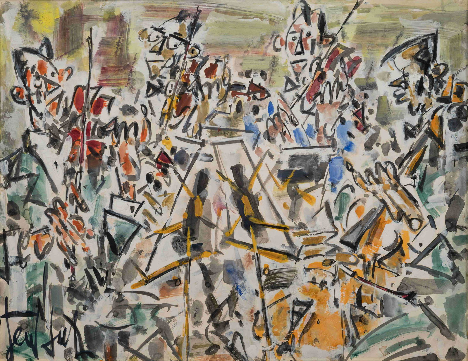 Gen Paul (French, 1895-1975) Quatuor (1 of 4)