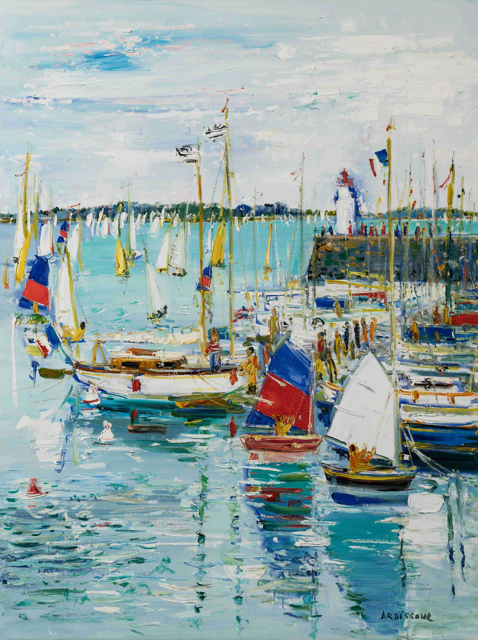 Yolande Ardissone (French, b. 1927) Voilii¨re (1 of 4)