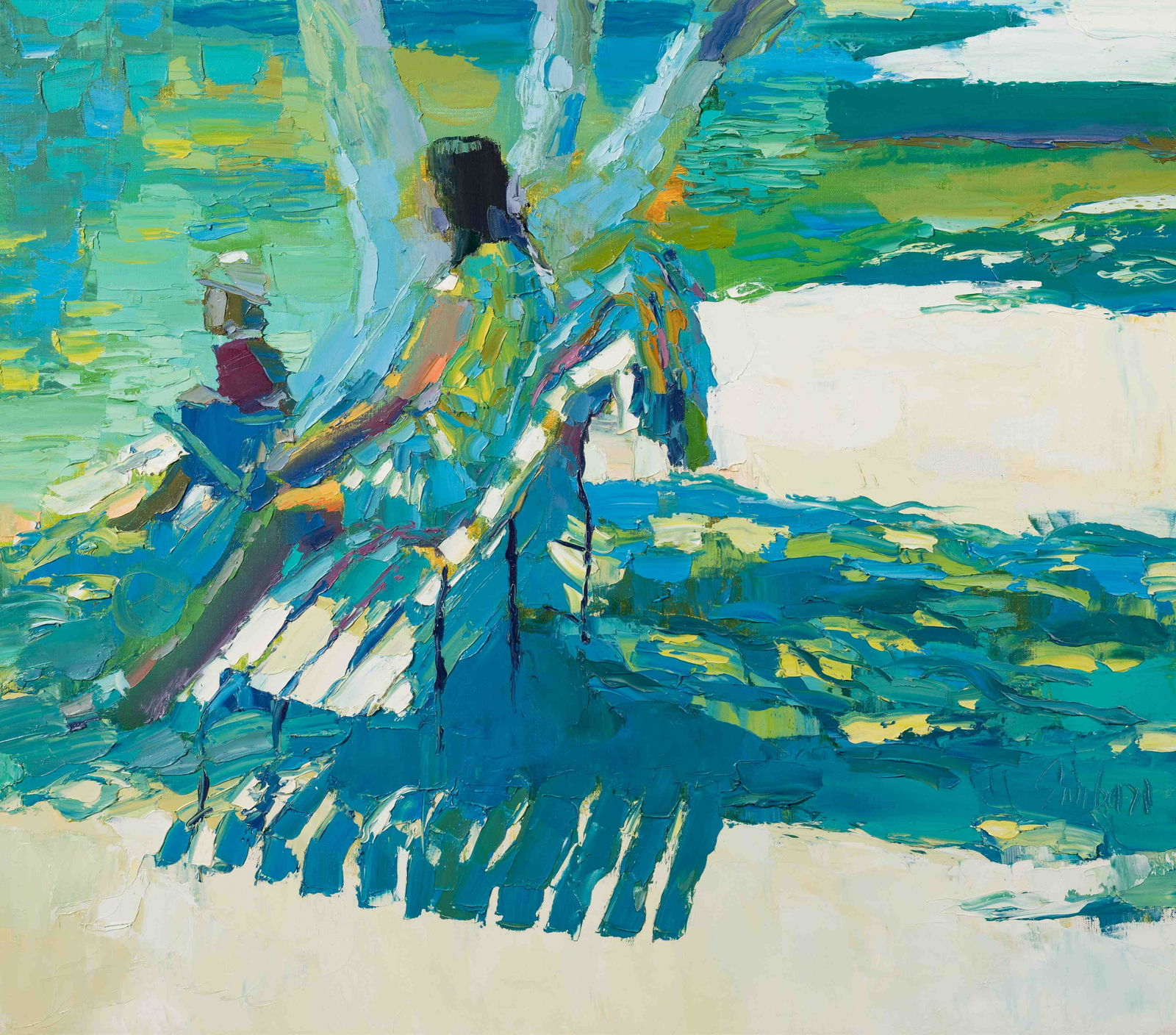 Nicola Simbari (Italian, 1927-2012) Apri¨s midi (1 of 4)