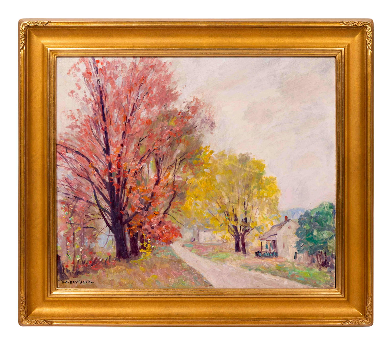 Homer Gordon Davisson (American, 1866-1957) Back Street (1 of 5)