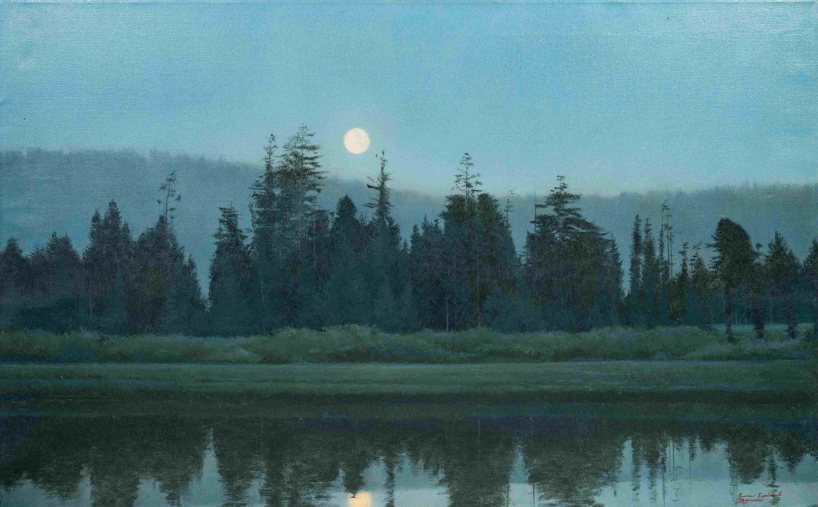 Bruce Brainard (American, b. 1962) Moonrise, 2001 (1 of 6)