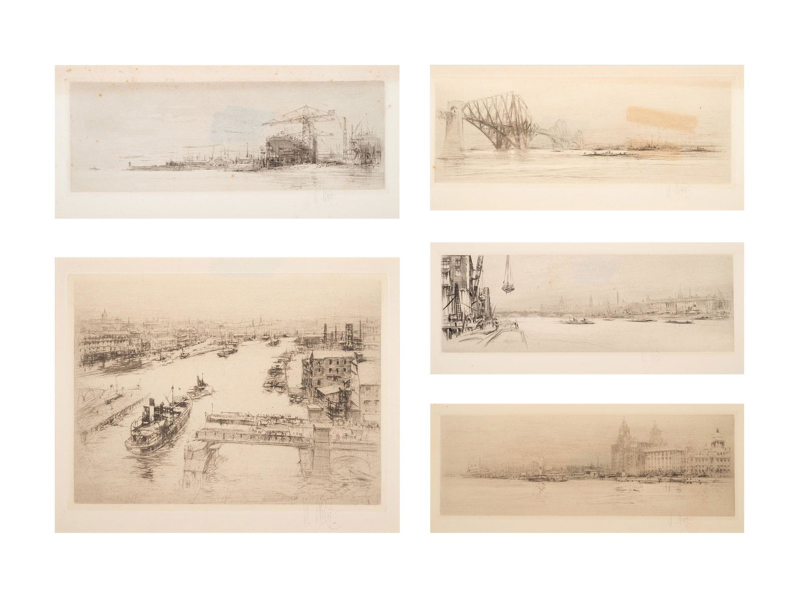 William Walcot (British, 1874-1943) The Arteries of (1 of 15)