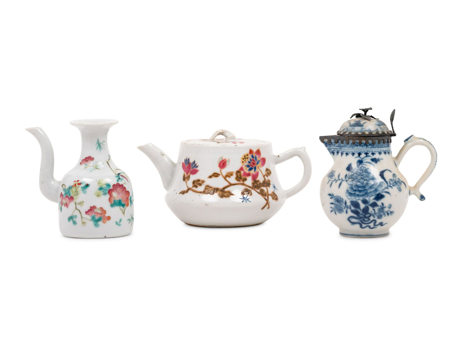 Three Chinese Porcelain Teawares (1 of 6)