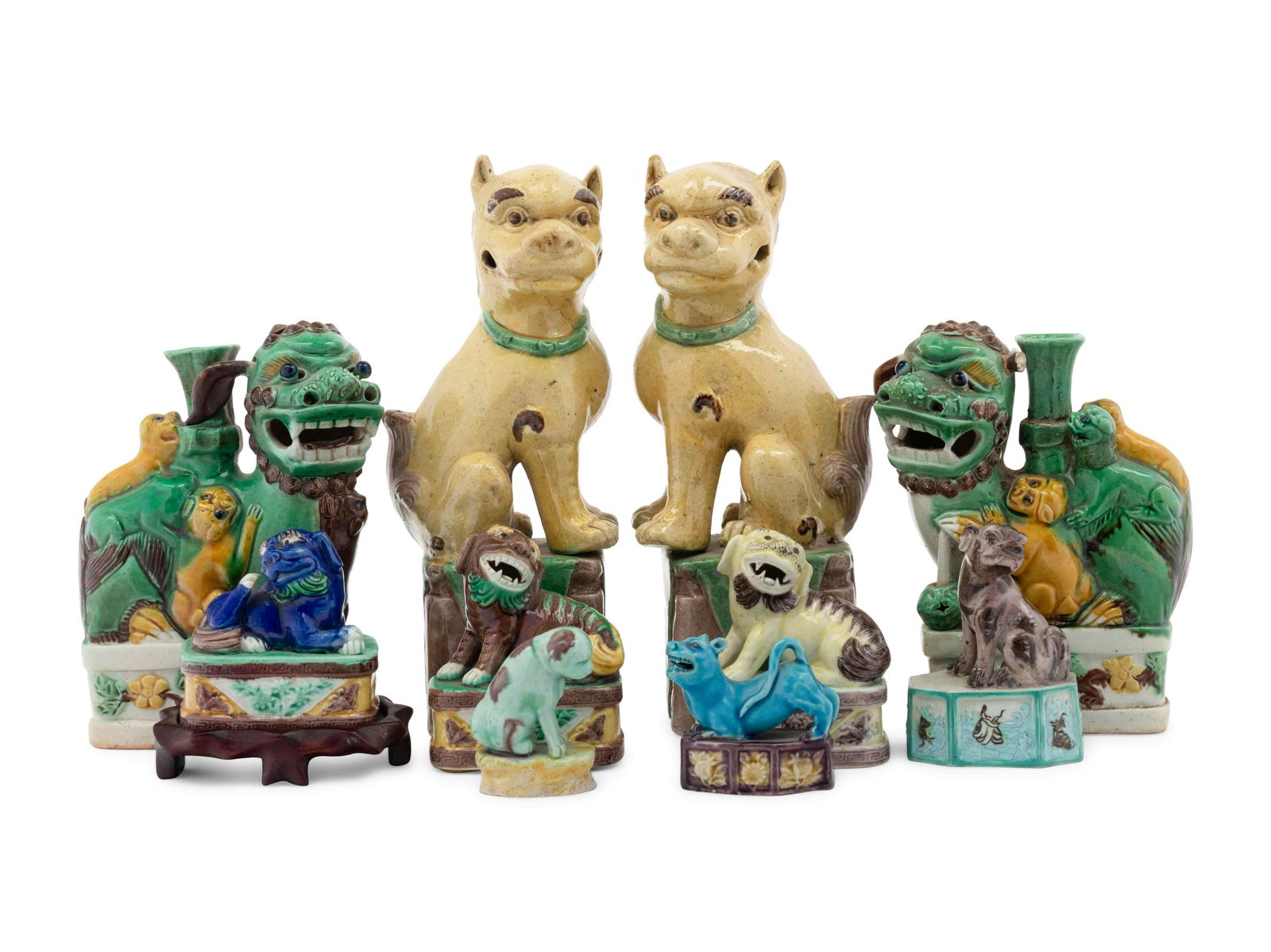10 Chinese Porcelain Figures of Animals (1 of 9)
