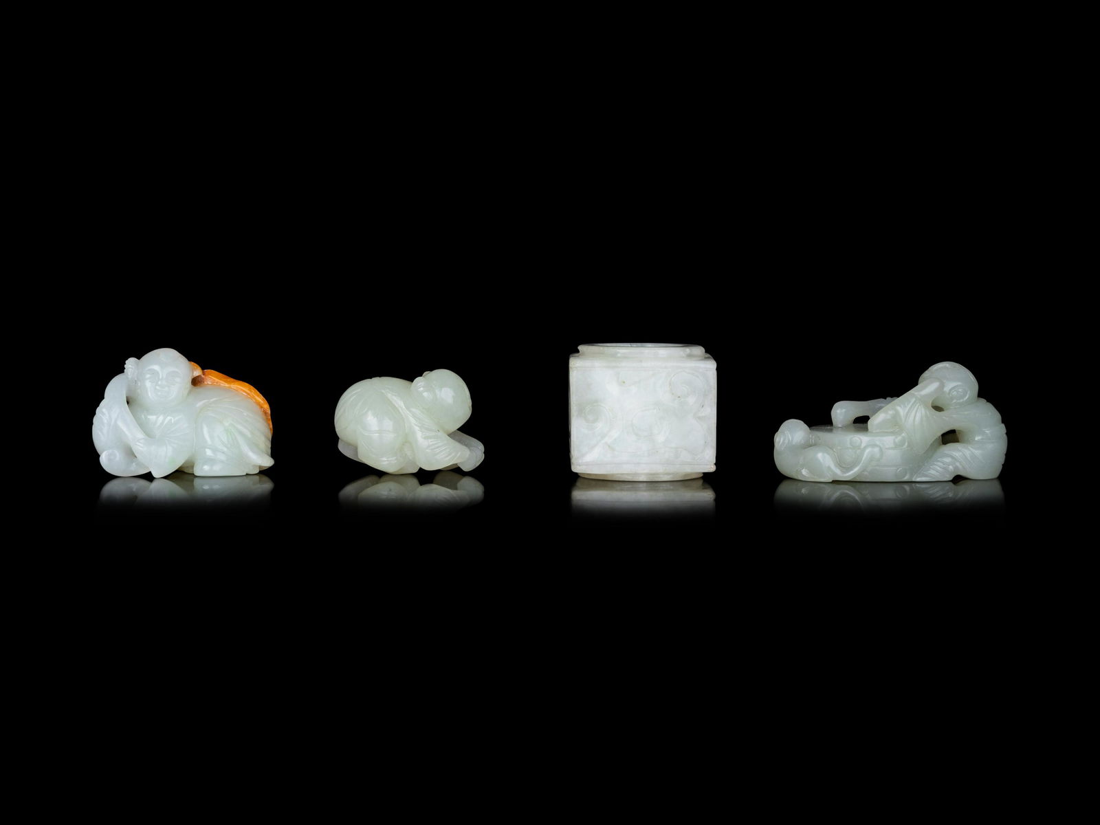 Four Chinese Jade Carvings (1 of 5)