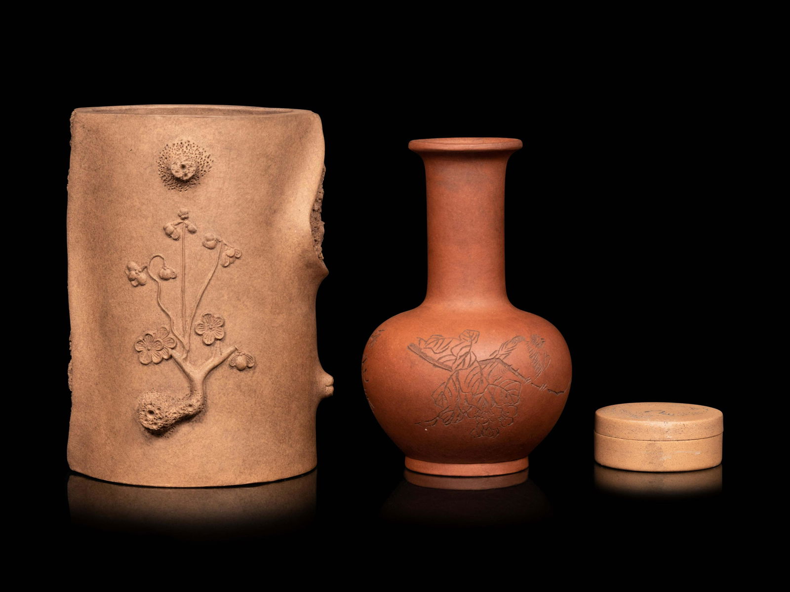 Three Chinese Yixing ZishaPottery Articles (1 of 8)
