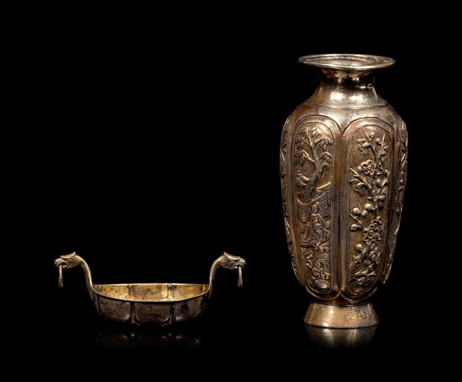 Two Chinese Export Silver Wares (1 of 3)