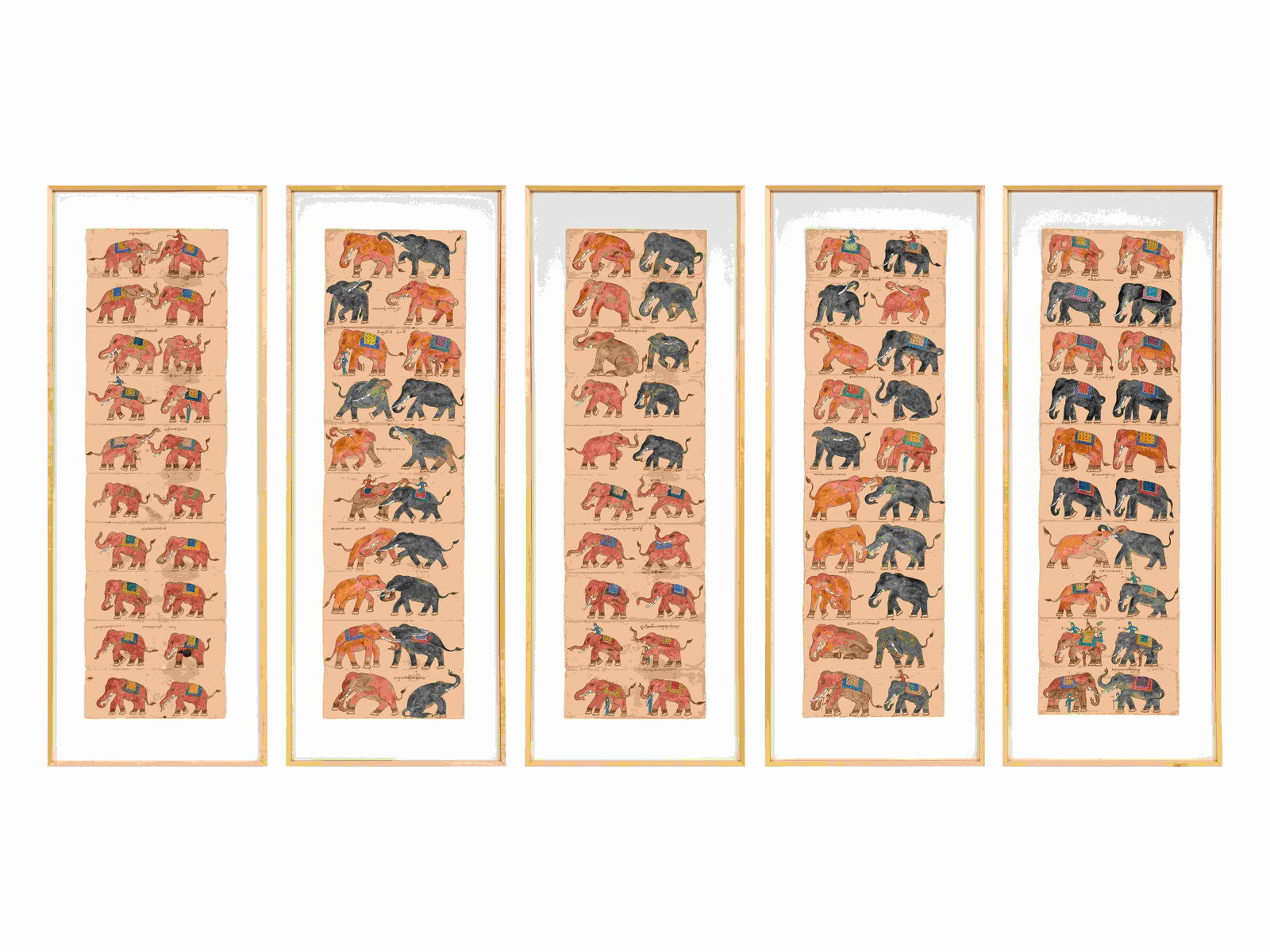 Five Thai Illustrated Manuscripts (1 of 13)