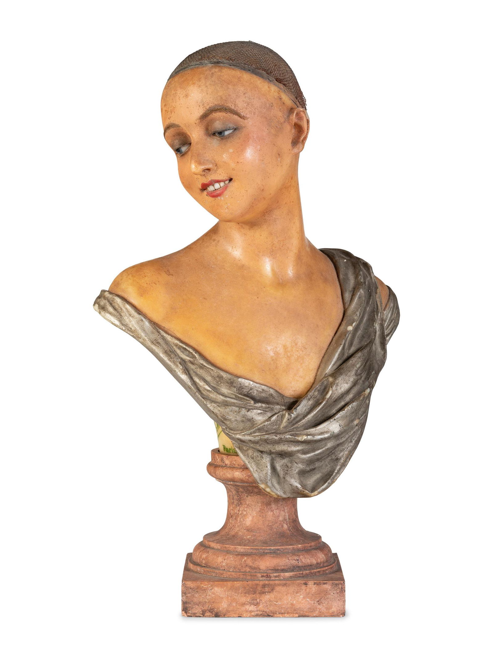 A Pierre Imans Wax Mannequin Bust (1 of 5)