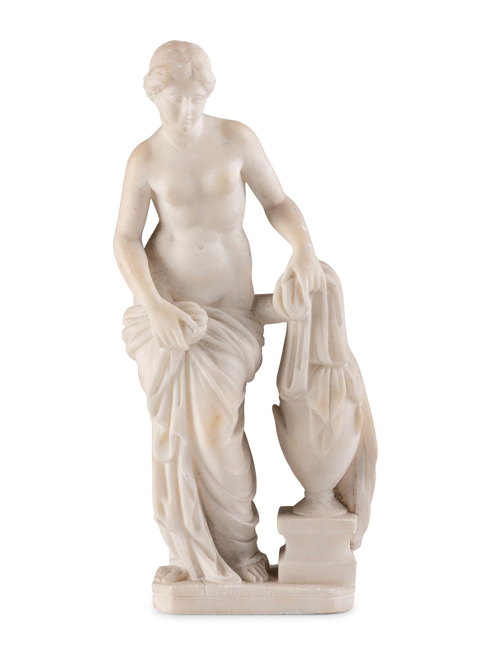An Alabaster Classical Greek Sculpture of a Woman (1 of 4)