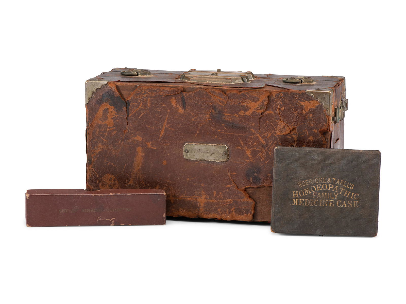 Two Homeopathic Medicine Cases and a Set of Currettes (1 of 5)