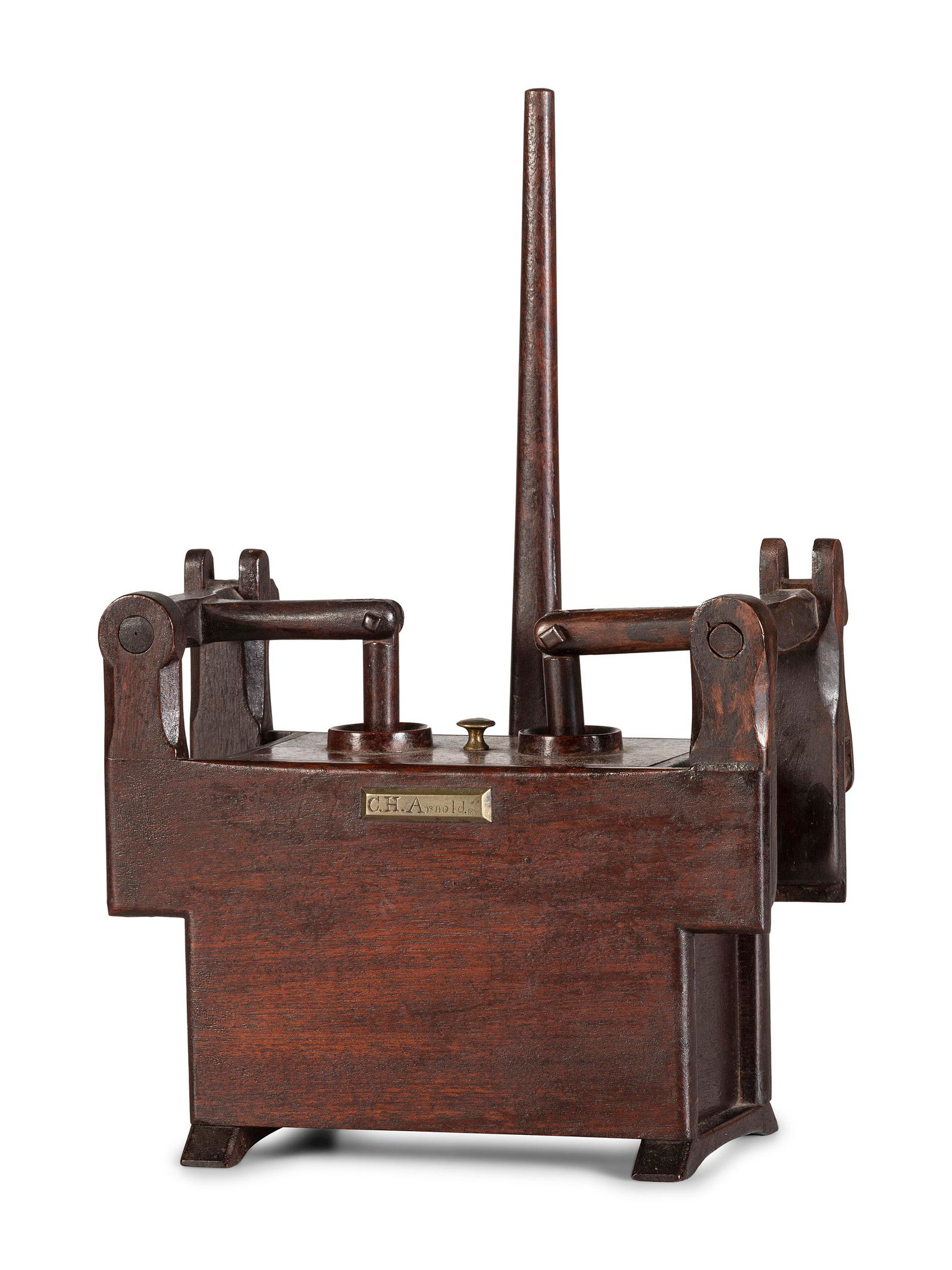 A Double Butter Churn Patent Model by C.H. Arnold (1 of 3)