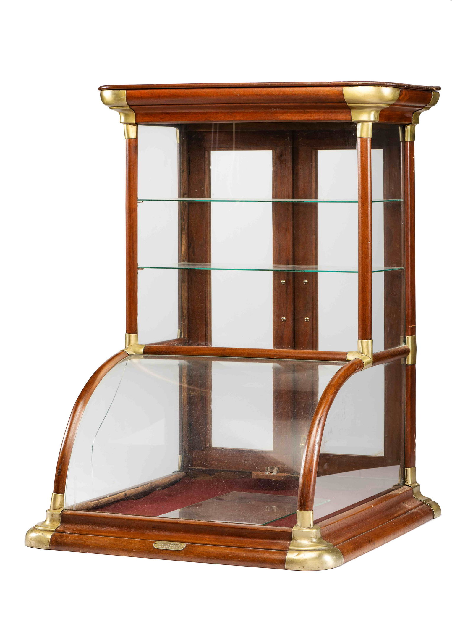 Two Wooden Frame Countertop Display Cases (1 of 5)