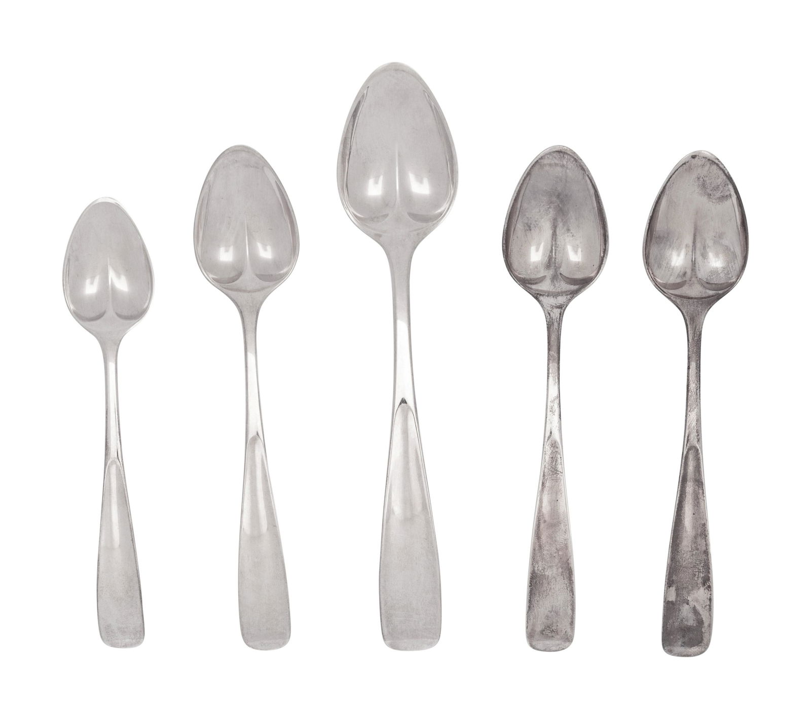 Five Georg Jensen Silver Spoons (1 of 3)