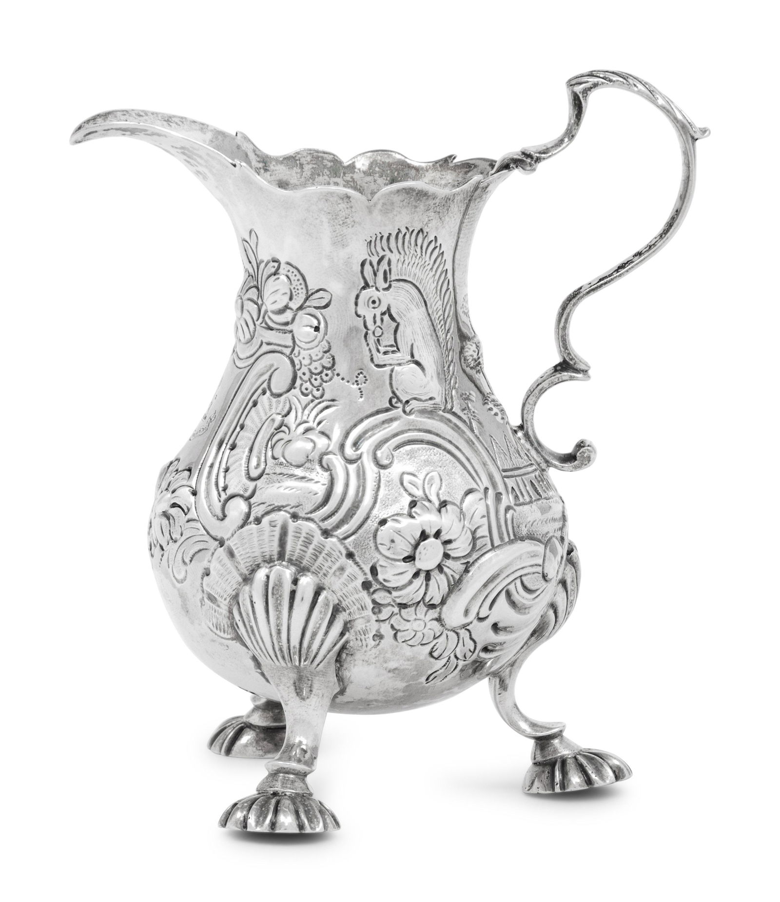 A George III Silver Creamer (1 of 4)