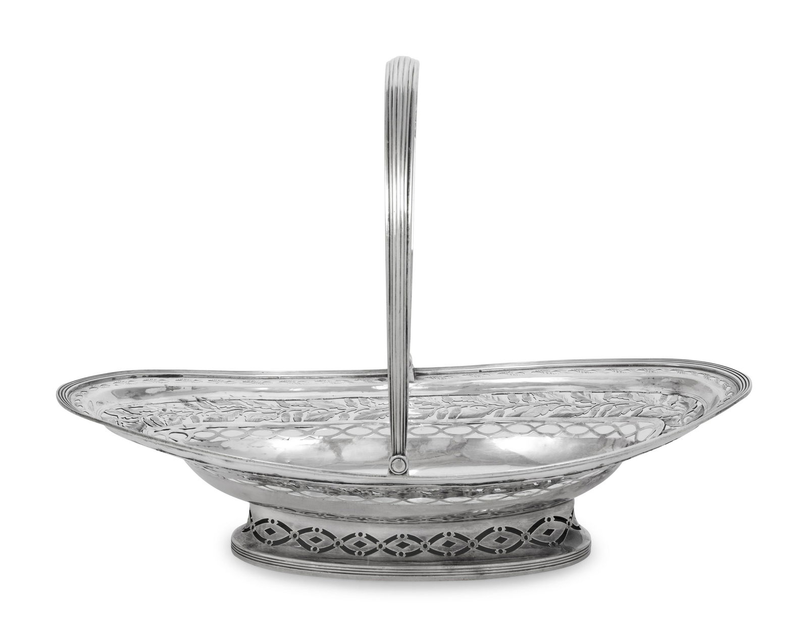 A George III Silver Cake Basket (1 of 3)