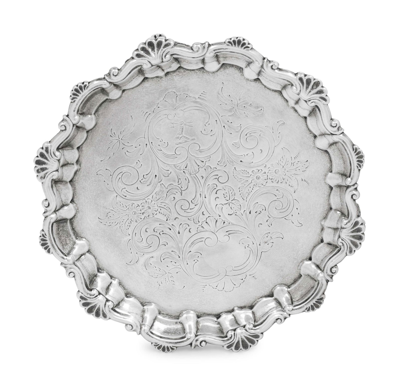 A George III Silver Waiter (1 of 3)