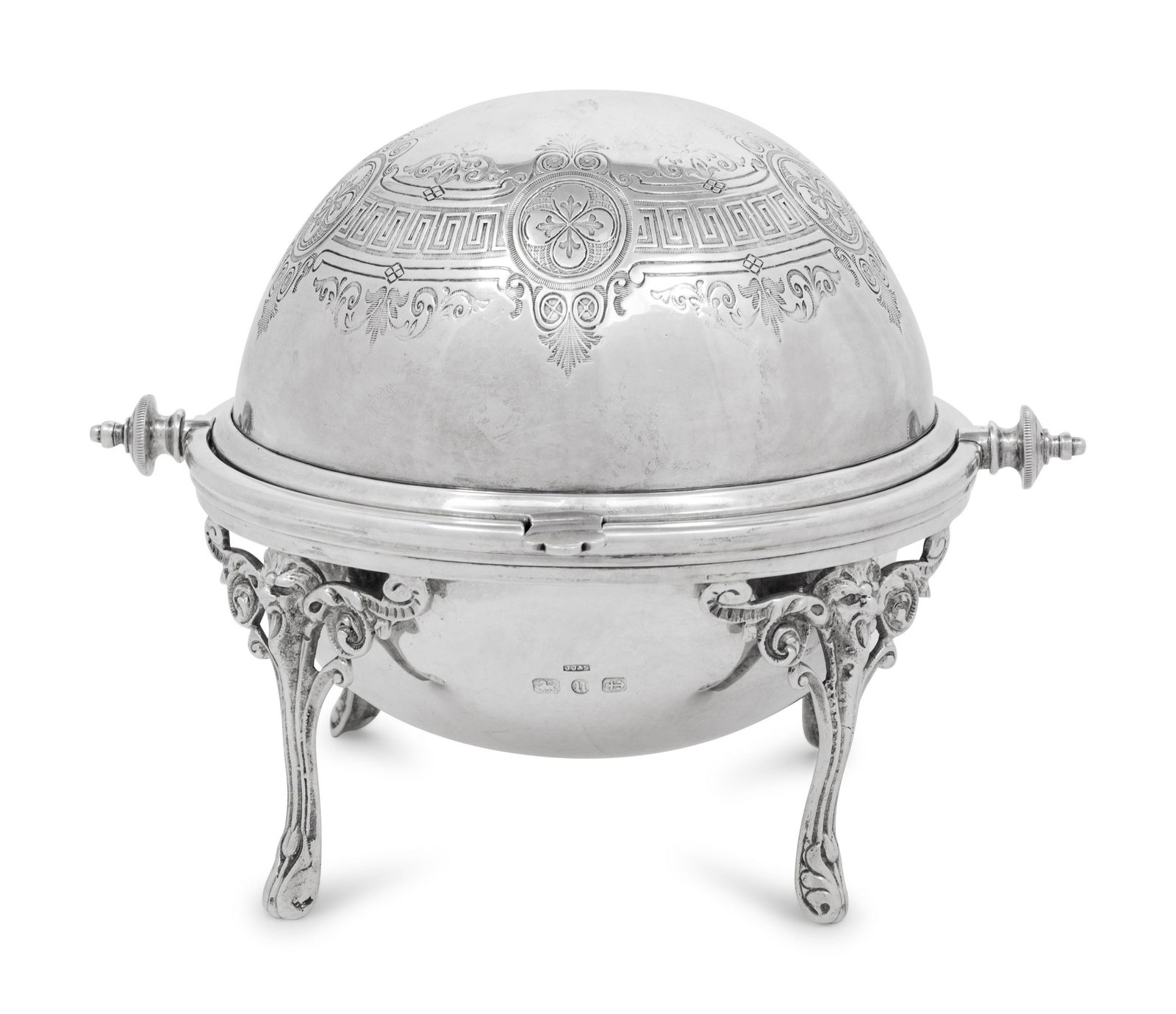 A Victorian Silver Covered Butter Dish (1 of 5)