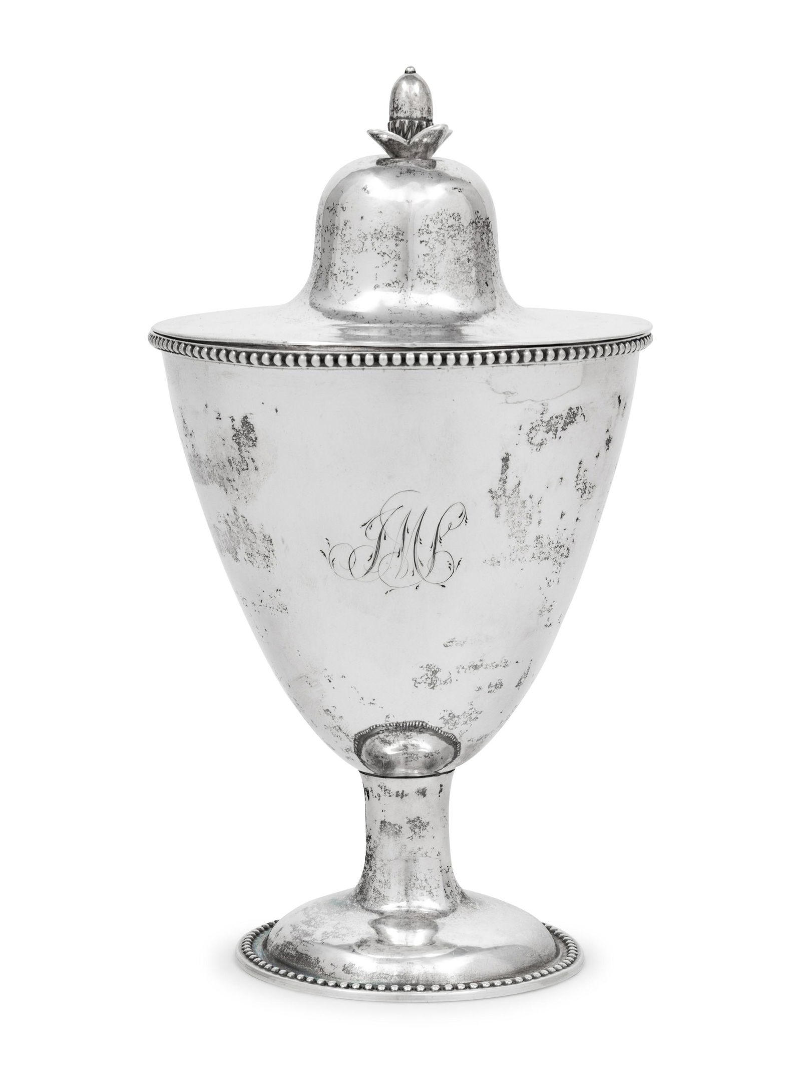 An American Silver Covered Sugar Urn (1 of 9)