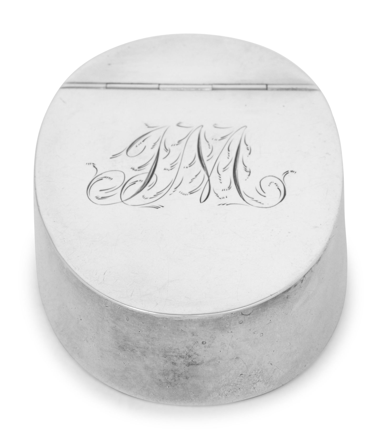 An American Silver Snuff Box (1 of 5)