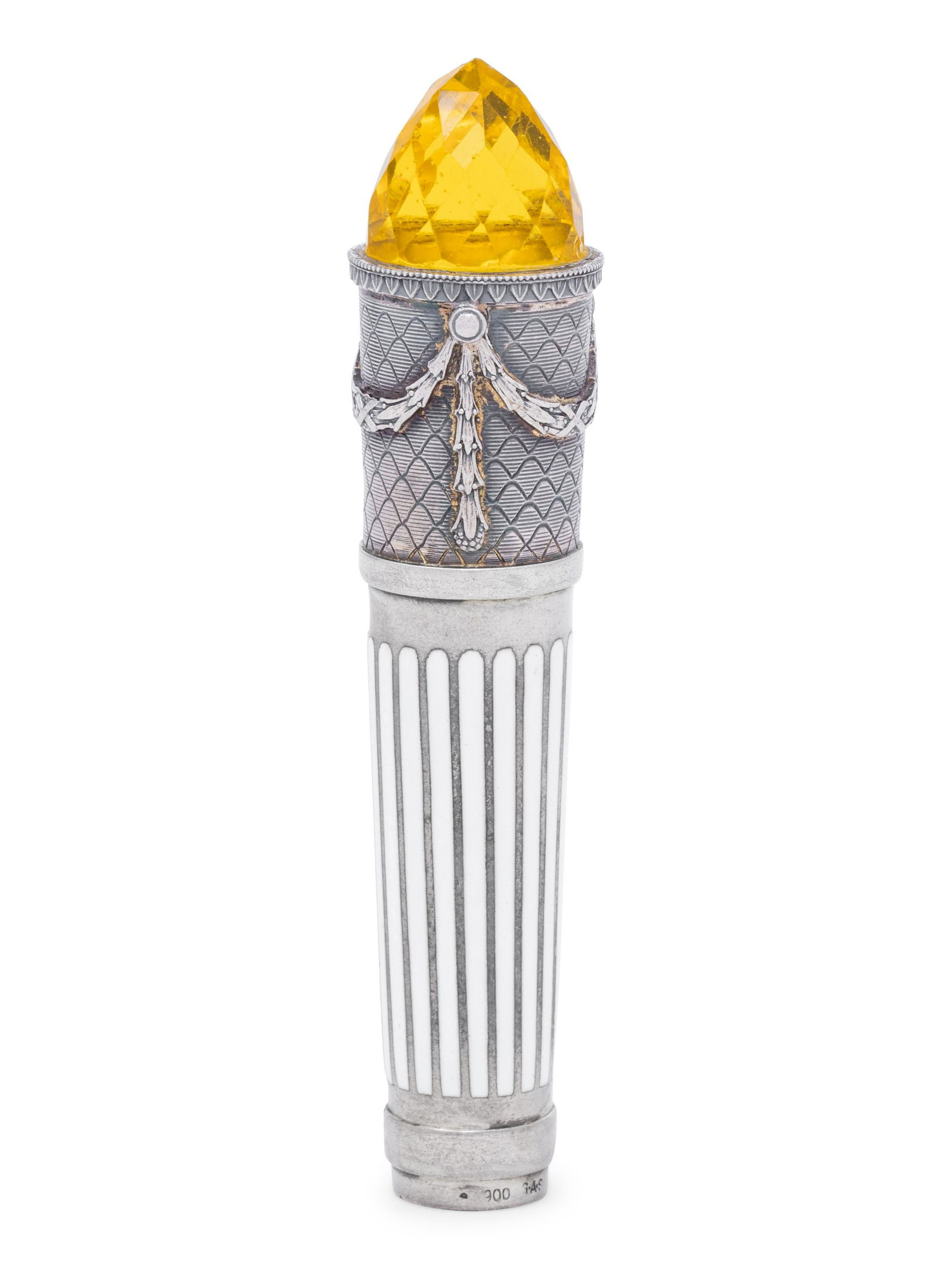 An Austrian Silver, Enamel and Hardstone Mounted (1 of 4)