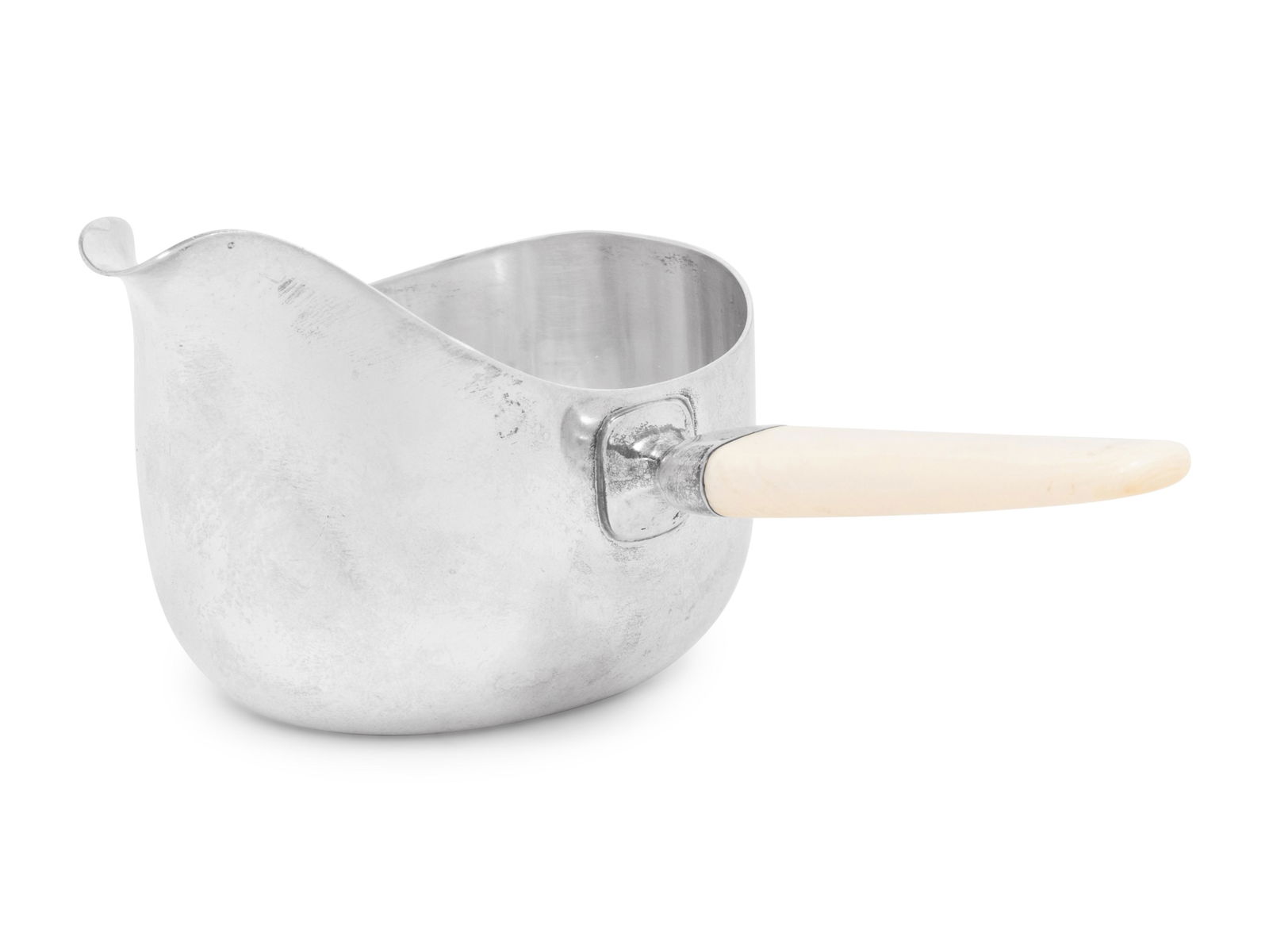 A Danish Silver Sauce Boat (1 of 6)