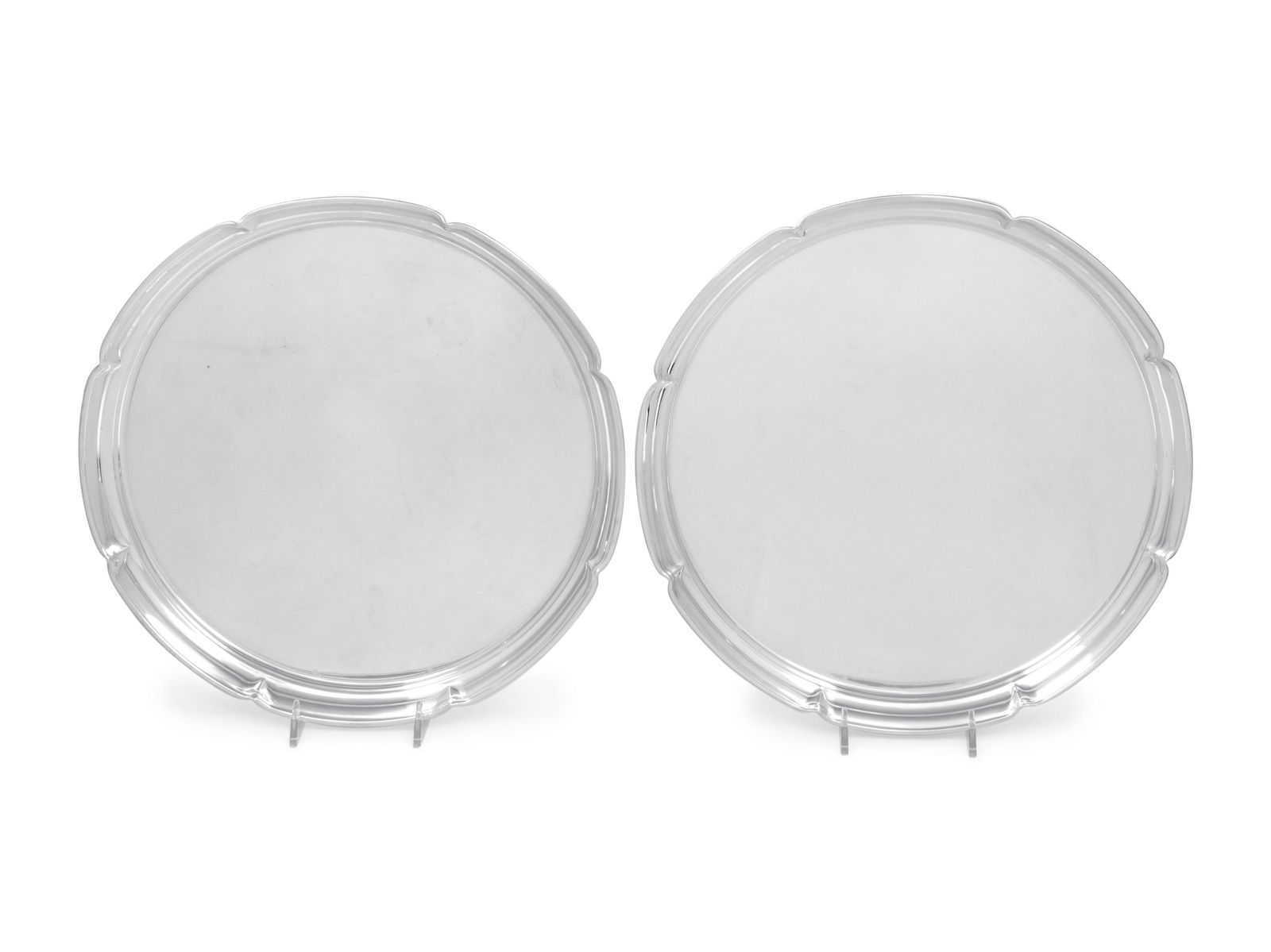 A Pair of Randahl Silver Dishes (1 of 3)