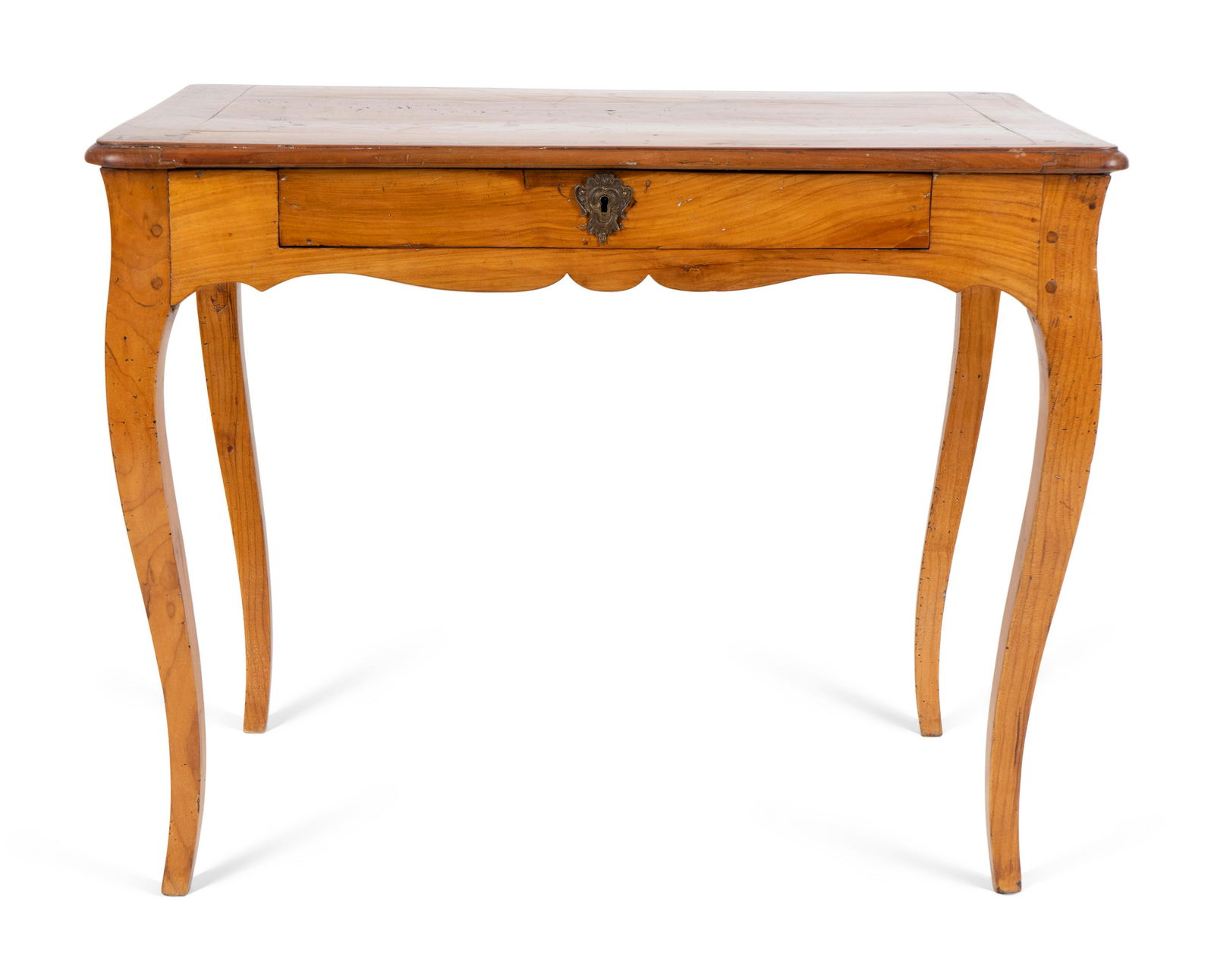 A French Provincial Cherrywood Side Table Height 27 x (1 of 2)