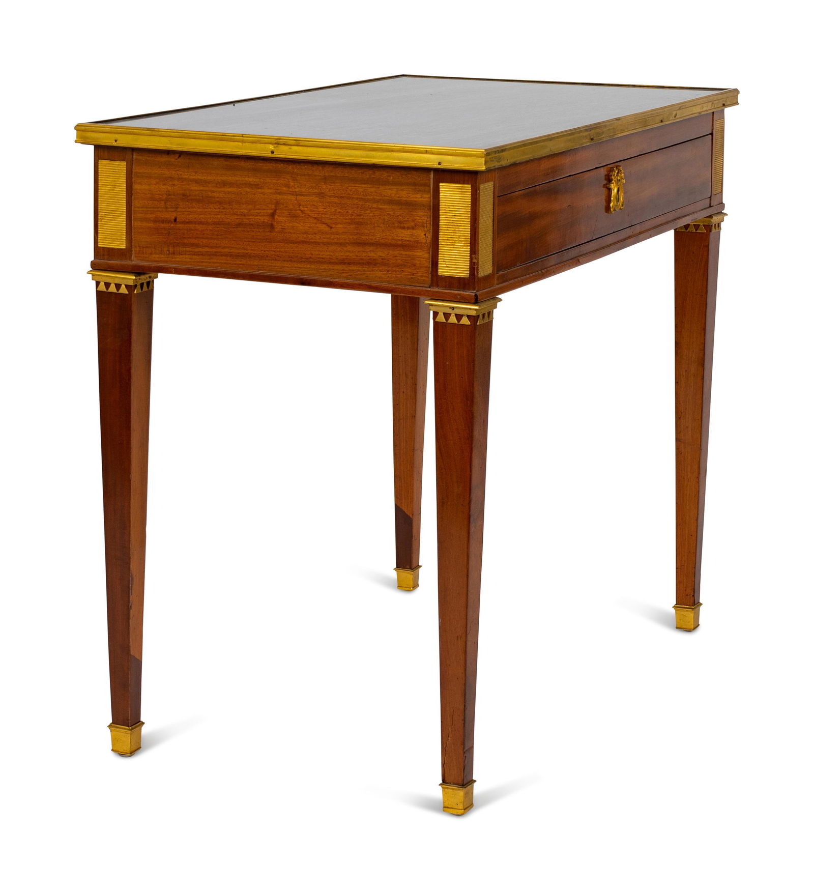 A Louis XVI Style Bronze Mounted Marble Top Writing (1 of 6)