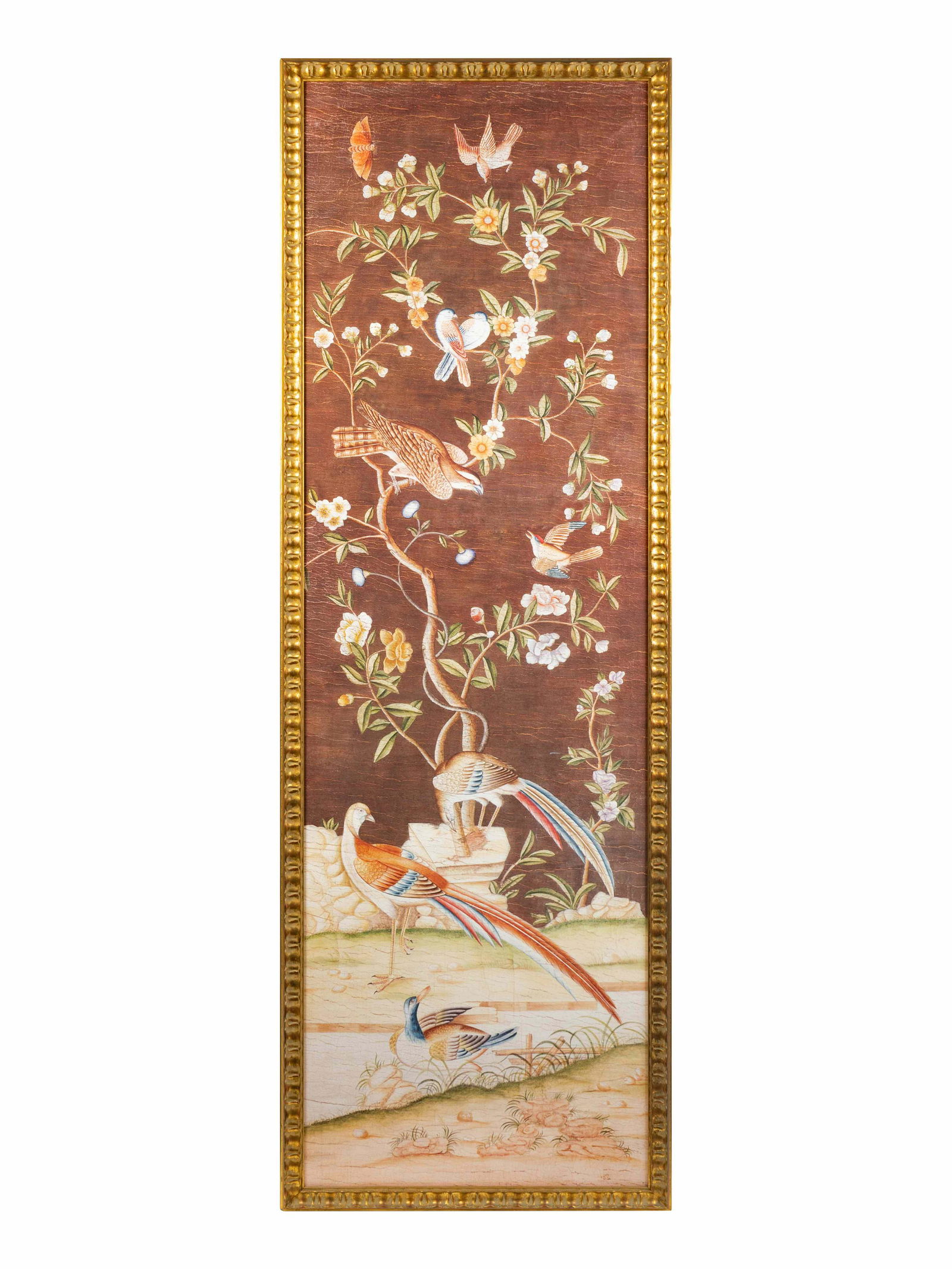 A Pair of Framed Reproduction French Wallpaper Panel (1 of 5)