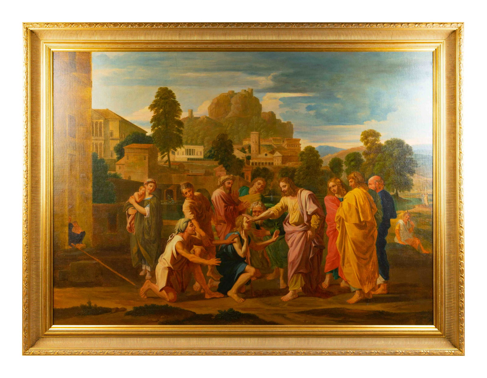 After Nicholas Poussin (19th/20th Century) The Blind of (1 of 2)