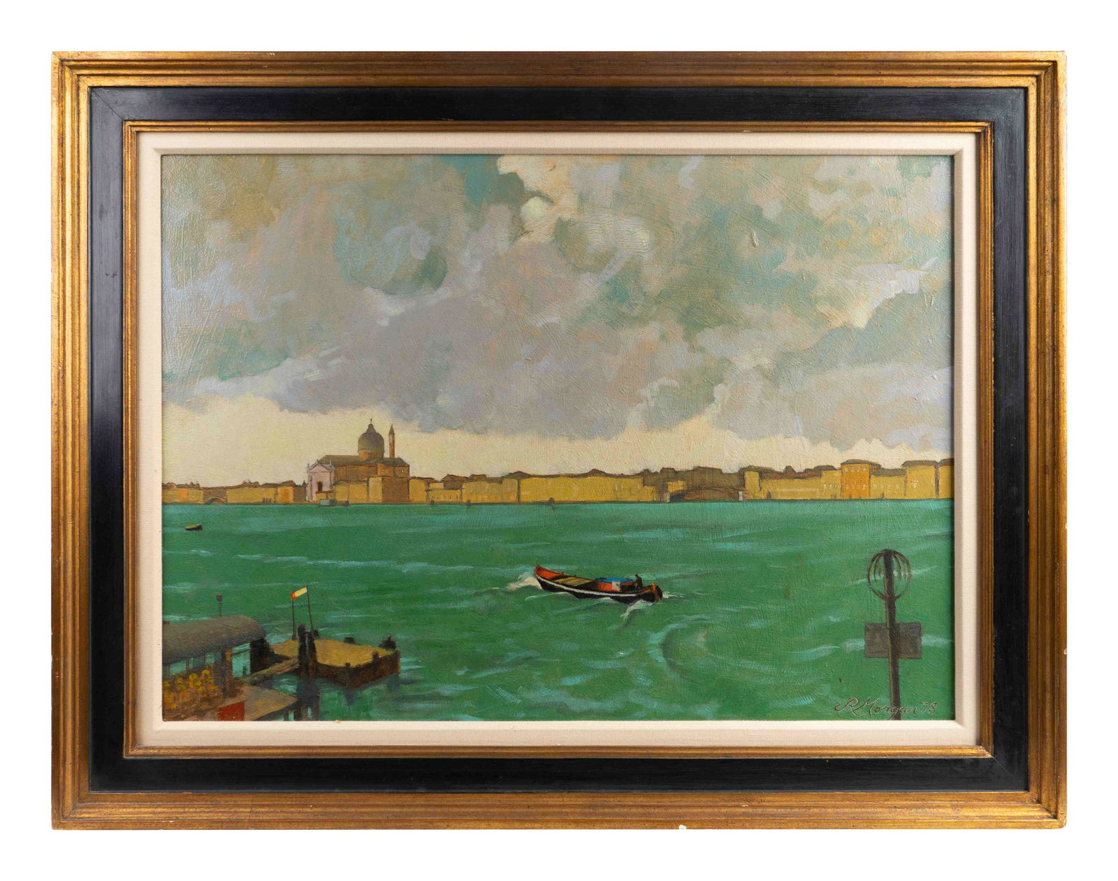 Ronald Morgan (American, b. 1936) Two Works; Gathering (1 of 6)