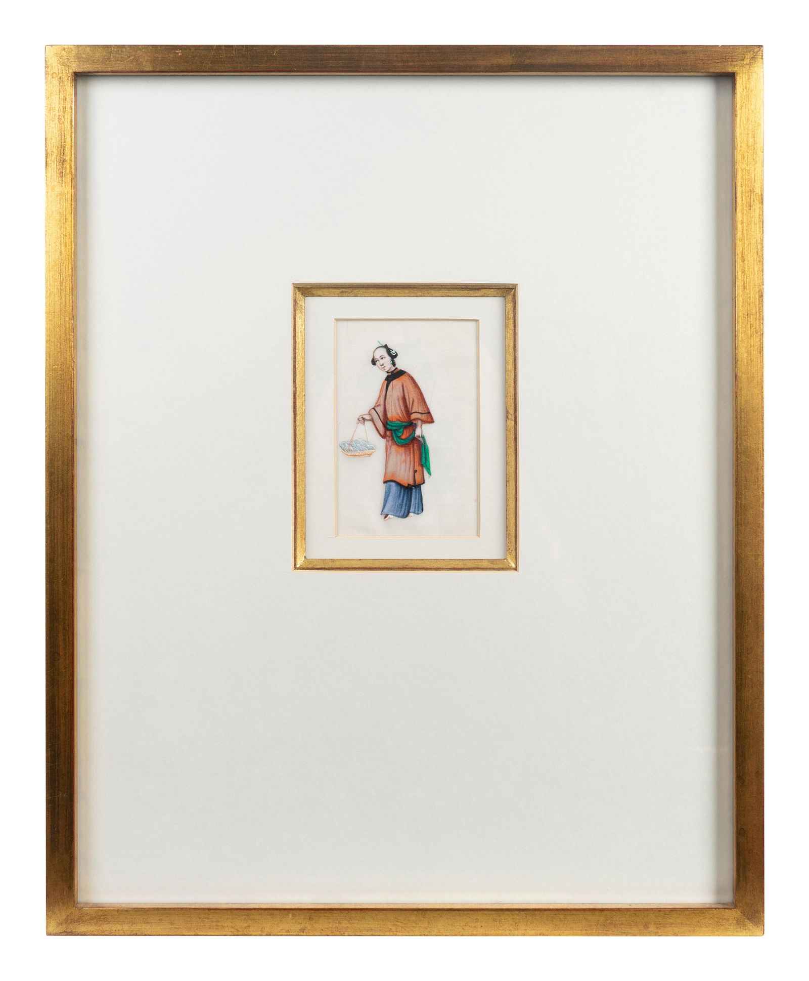 A Set of Twelve Chinese Export Pith Paintings Image 4 (1 of 20)