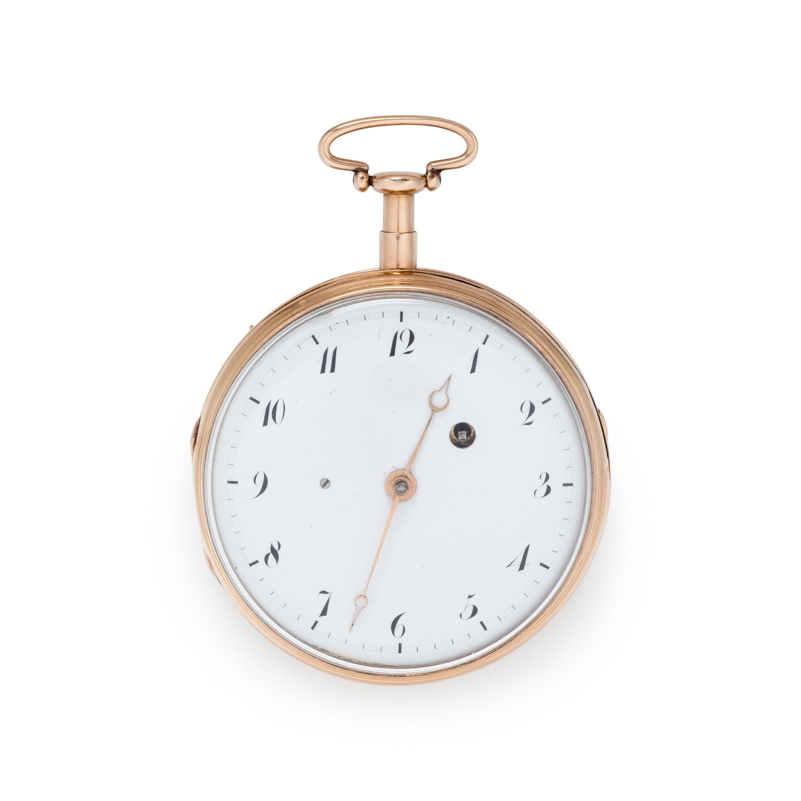 18 Pink Gold Quarter Repeater Open Face Pocket Watch