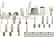 944: An American Sterling Silver Flatware Service, Whit