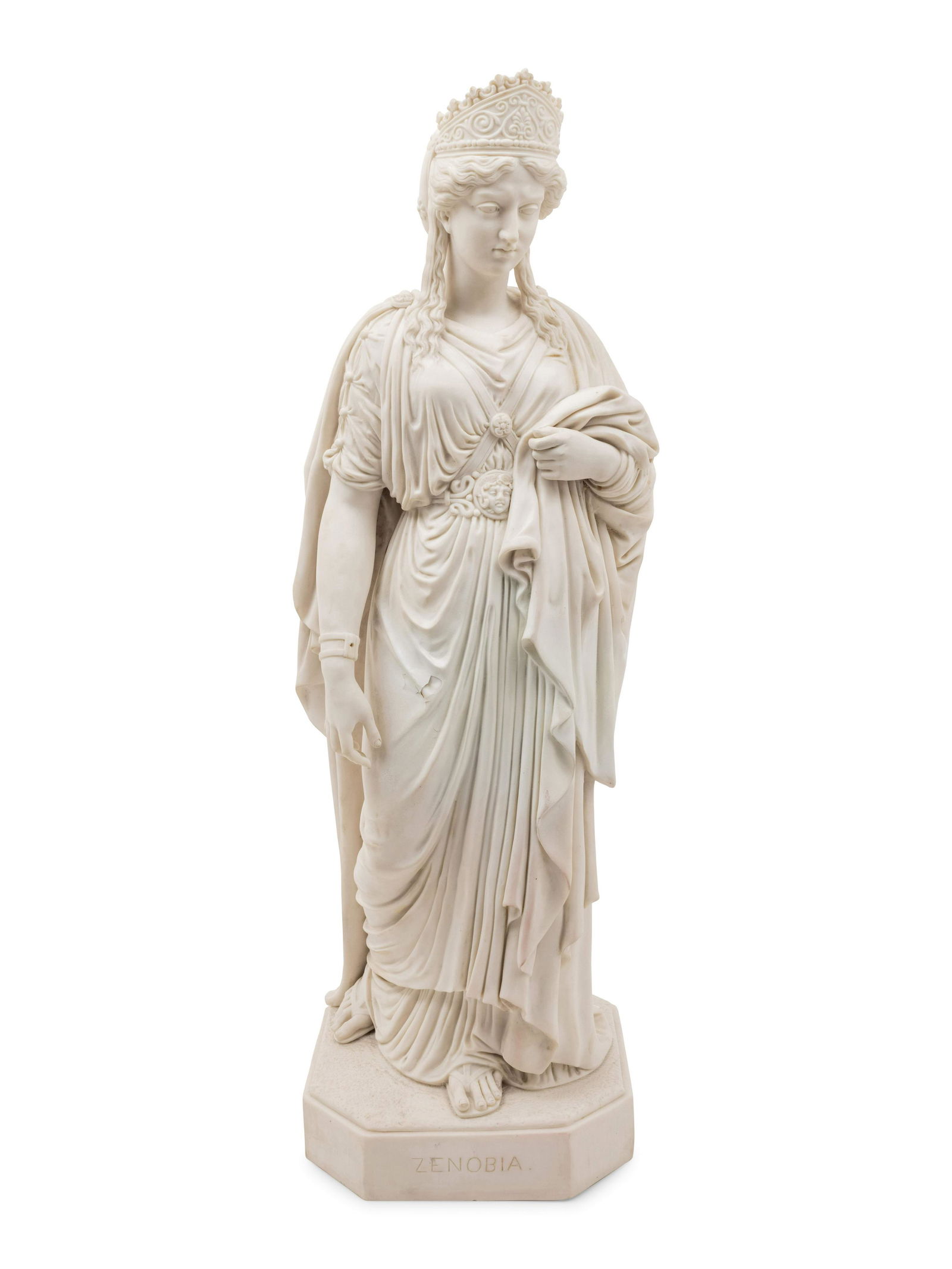 A Parian Ware Figure of Zenobia (1 of 4)