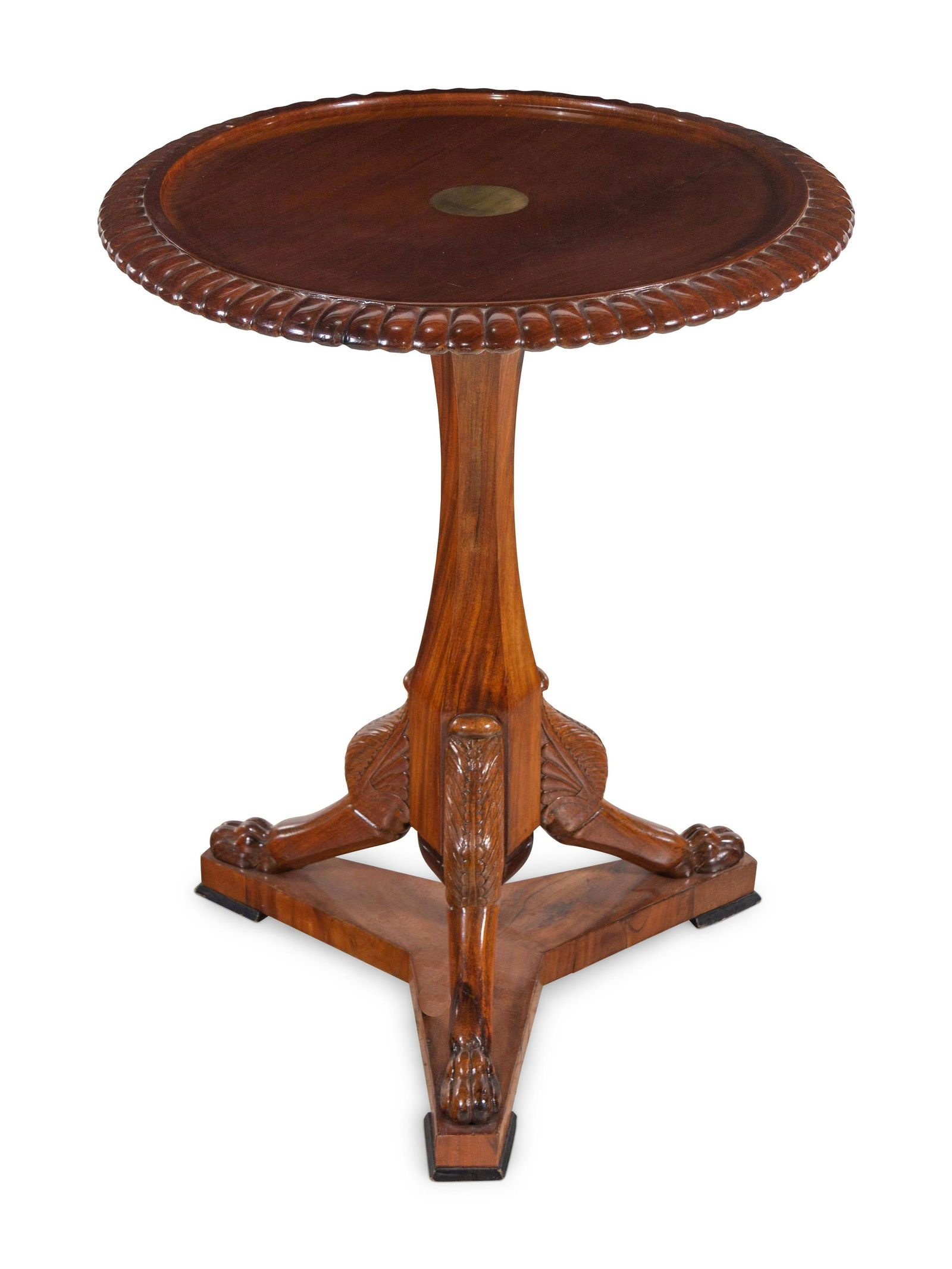 A Northern European Mahogany Pedestal Table (1 of 2)