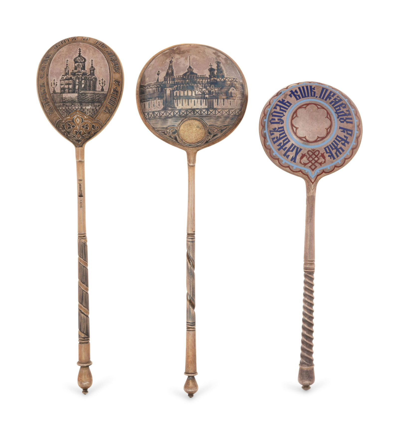 Three Russian Silver Spoons (1 of 4)